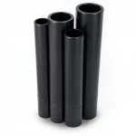 مواسير HDPE الراجحي PE 80 ضغط 5 بار قطر خارجي 710 مم سمك 27.2 مم لون اسود
