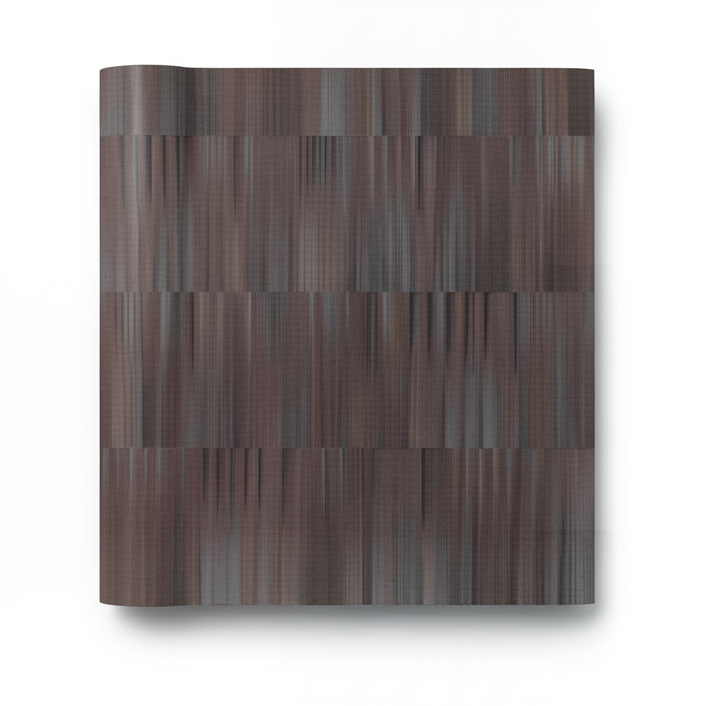 German Wallpaper Striped Design 10 x 0.53 m Brown