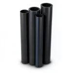 أنابيب HDPE PE 100 ضغط 20 بار قطر 800 مم سمك 89.3 مم لون أسود