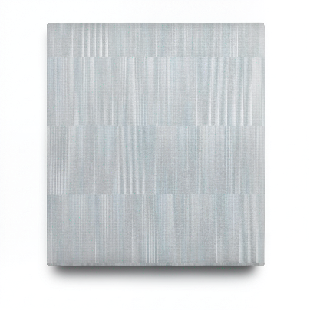 ورق جدران الماني تصميم مقلم 10 × 0.53 متر، لون رمادي