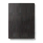 German Wallpaper 10 x 0.53 m Striped Dark Brown