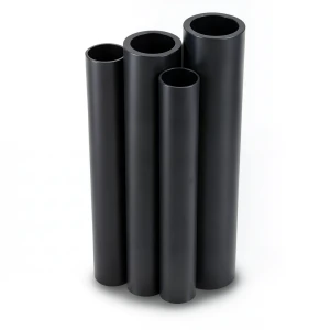 مواسير HDPE PE 80 ضغط 16 بار قطر خارجي 630 مم سمك 70.3 مم لون أسود