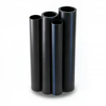 Al-Rajhi HDPE Pipe PE 80 Pressure 3.2 Bar Outside Diameter 315  mm Thickness 7.7 mm Black Color