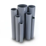 UPVC Pipes Pressure 16 Bar Outside Diameter 63 mm Thickness 4.7 mm Gray