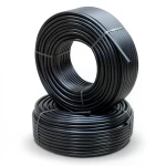 HDPE Pipes Pressure 9.1 kgf/cm² Size ½ inch Thickness 2.7 mm Black