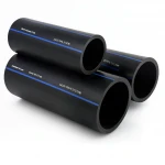أنابيب HDPE السعودي PE 80 ضغط 8 بار قطر خارجي 90 مم سمك 5.4 مم لون اسود