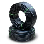 HDPE Pipes Pressure 9.1 kgf/cm² Size 1 Inch Thickness 4.2 mm Black