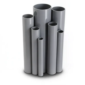 UPVC Pipes Nominal Pressure 10 Bar Outside Diameter 63 mm Thickness 3 mm Gray