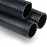 SPS HDPE Pipes   PE 80 Pressure 5 Bar Outside Diameter 160 mm Thickness 6.2 mm Color Black