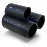 SPS HDPE Pipes  PE 80 Pressure 12.5 Bar Outside Diameter 90 mm Thickness 8.2 mm Color Black