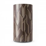 German geometric wallpaper, size 10 m x 0.53 m, brown color, model 10145-30