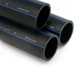 SPS HDPE Pipes  PE 80 Pressure 12.5 Bar Outside Diameter 160 mm Thickness 14.6 mm Color Black