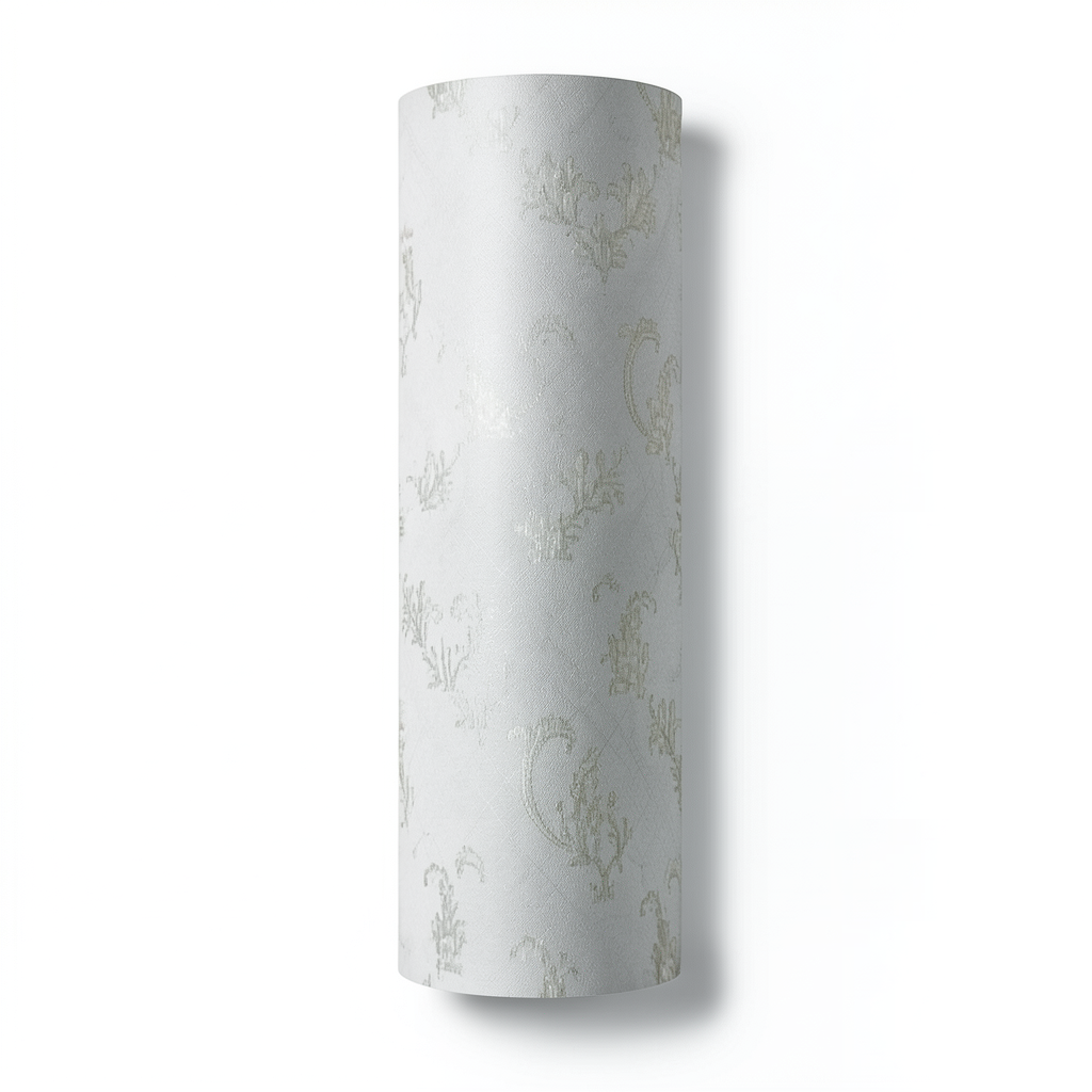 Italian Wall Covering 10m x 0.73m Light Grey, Model 27067