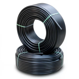 HDPE Pipes Pressure 9.1 kgf/cm² Size 1 inch Thickness 2.8 mm Black