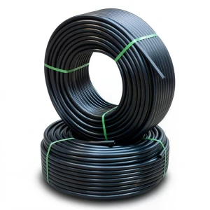 HDPE Pipes Pressure 9.1 kgf/cm² Size 1½ inch Thickness 4.1 mm Black