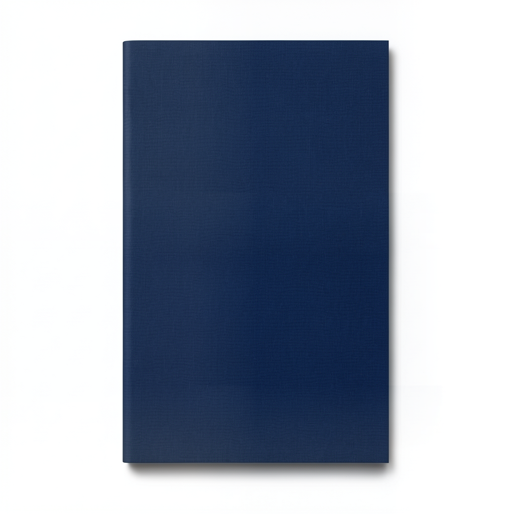 German Wallpaper 10 x 0.53 m Dark Blue Plain Design, Model 10393-44