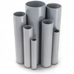 UPVC Pipes Modern Technology Nominal Pressure 6 Bar Outside Diameter 225 mm Thickness 6.6 mm Gray Colour