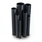 مواسير UPVC ضغط 10 بار قطر خارجي 40 مم سمك 1.9 مم لون أسود