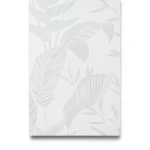 German Wall Covering Leaf-Patterned Design 10×0.53 m Light Grey