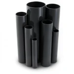 UPVC Pipes Nominal Pressure 6 Bar Outside Diameter 40 mm Thickness 1.8 mm Black