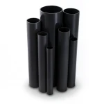 مواسير UPVC ضغط 10 بار قطر خارجي 40 مم سمك 1.9 مم لون أسود