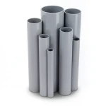 UPVC Pipes Nominal Pressure 10 Bar Outside Diameter 63 mm Thickness 3 mm Gray