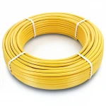 أنابيب HDPE الراجحي  PE 100 ضغط 10 بار قطر خارجي 63 مم سمك 5.8 مم لون أصفر 