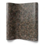 German Wallpaper Patterned Design Marble Brown, 10x0.53 m, Model 10334-11