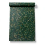 German Wallpaper Patterned Design, 10x0.53 m, Dark Green