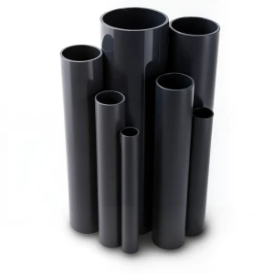 مواسير UPVC ضغط اسمي 16 بار قطر خارجي 16 مم سمك 1.2 مم لون أسود