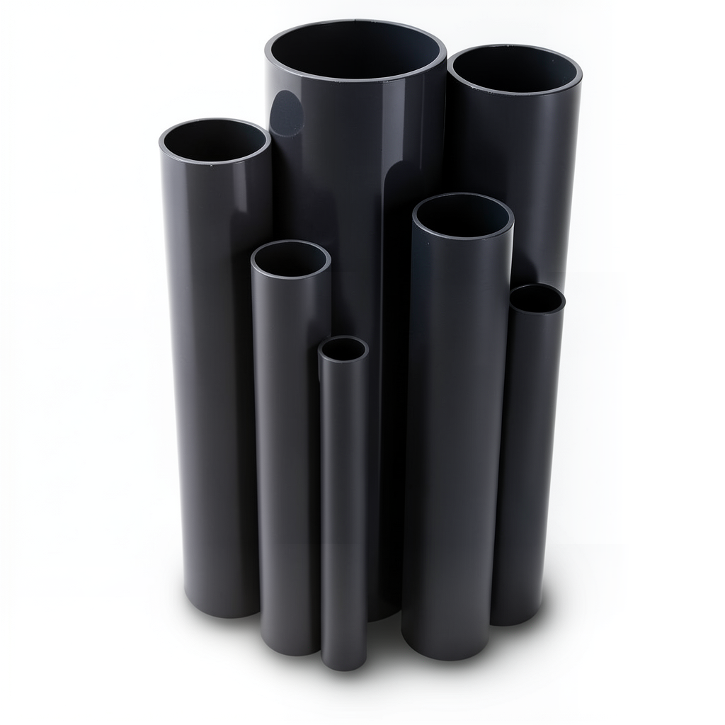 UPVC Pipes Nominal Pressure 16 Bar Outside Diameter 16 mm Thickness 1.2 mm Black