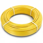 أنابيب HDPE الراجحي  PE 100 ضغط 10 بار قطر خارجي 63 مم سمك 5.8 مم لون أصفر 