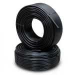Al-Rajhi HDPE Pipes Pressure 12.2 kgf/cm² ¾ Inch Diameter 2.9 mm Thickness Black