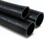 SPS HDPE Pipes HDPE Pipes PE 80 Pressure 12.5 Bar Outside Diameter 125 mm Thickness 11.4 mm Color Black