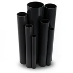 مواسير UPVC ضغط 10 بار قطر خارجي 25 مم سمك 1.5 مم لون أسود