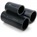 مواسير HDPE السعودي  PE 80 ضغط 8  بار قطر خارجي 180  مم سمك 10.7 مم لون اسود