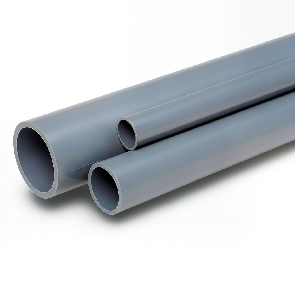 UPVC Pipes Nominal Pressure 10 Bar Outside Diameter 50 mm Thickness 2.4 mm