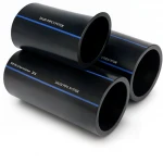 مواسير HDPE السعودي  PE 80 ضغط 12.5 بار قطر خارجي 140 مم سمك 12.7 مم لون اسود