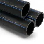  SPS HDPE Pipes  PE 80 Pressure 12.5 Bar Outside Diameter 180 mm Thickness 16.4 mm Color Black