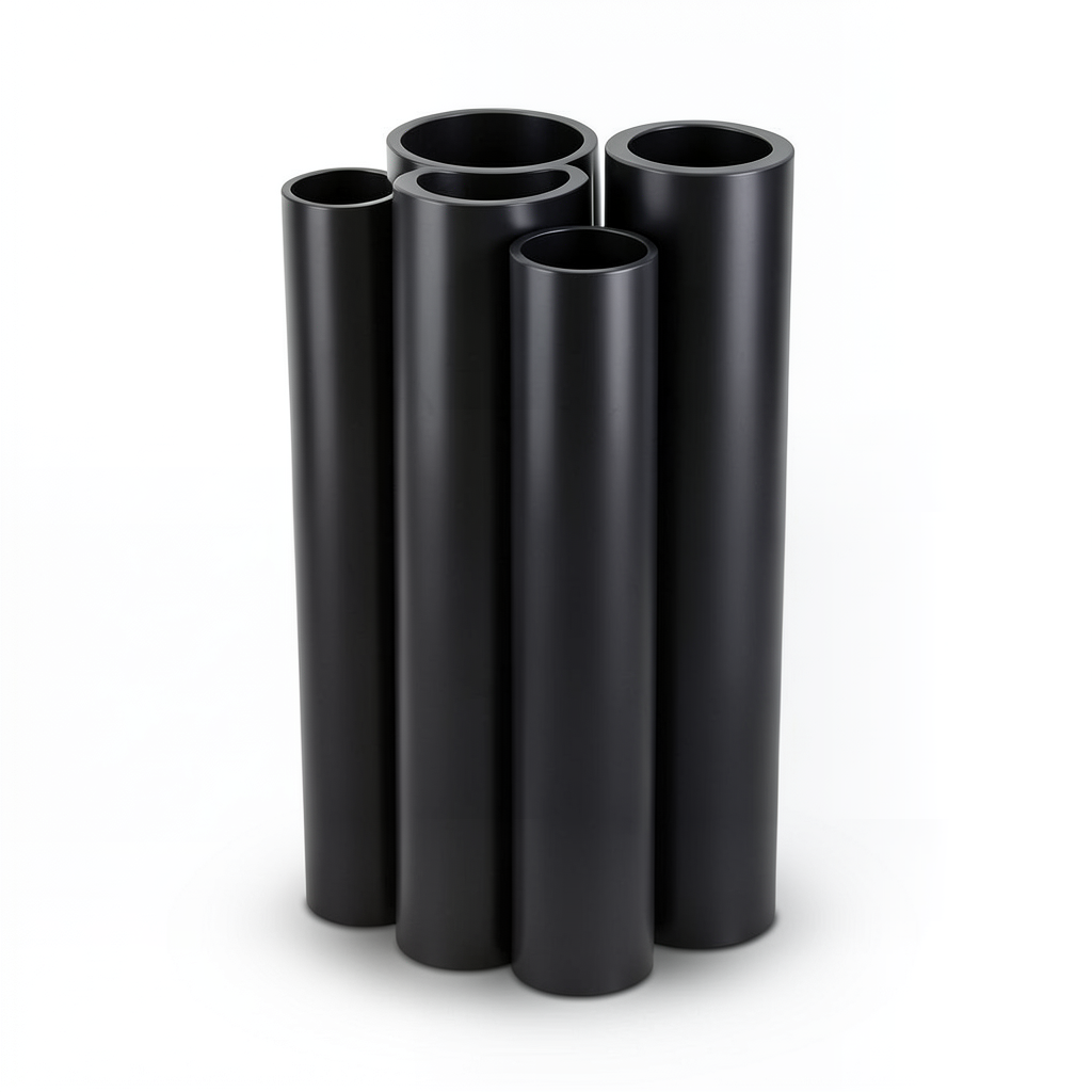 Al-Rajhi HDPE Pipes Outside Diameter 32 mm Thickness 3 mm Black