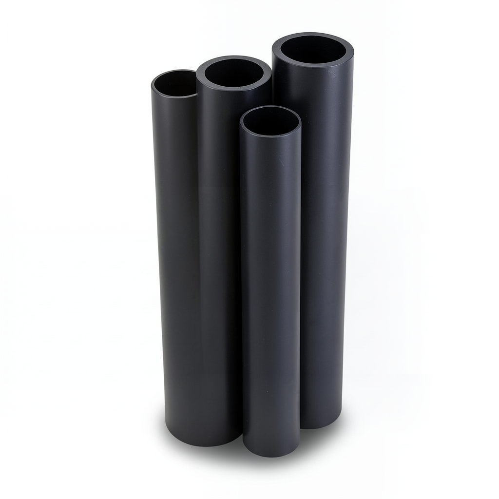 أنابيب HDPE الراجحي قطر خارجي 50 مم سمك 3 مم لون أسود