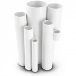 مواسير UPVC التقنية العصرية ضغط 2.5 بار  قطر خارجي 225 مم سمك 1.8 مم لون أبيض