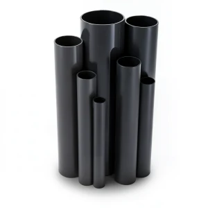 مواسير UPVC ضغط اسمي 16 بار قطر خارجي 16 مم سمك 1.2 مم لون أسود