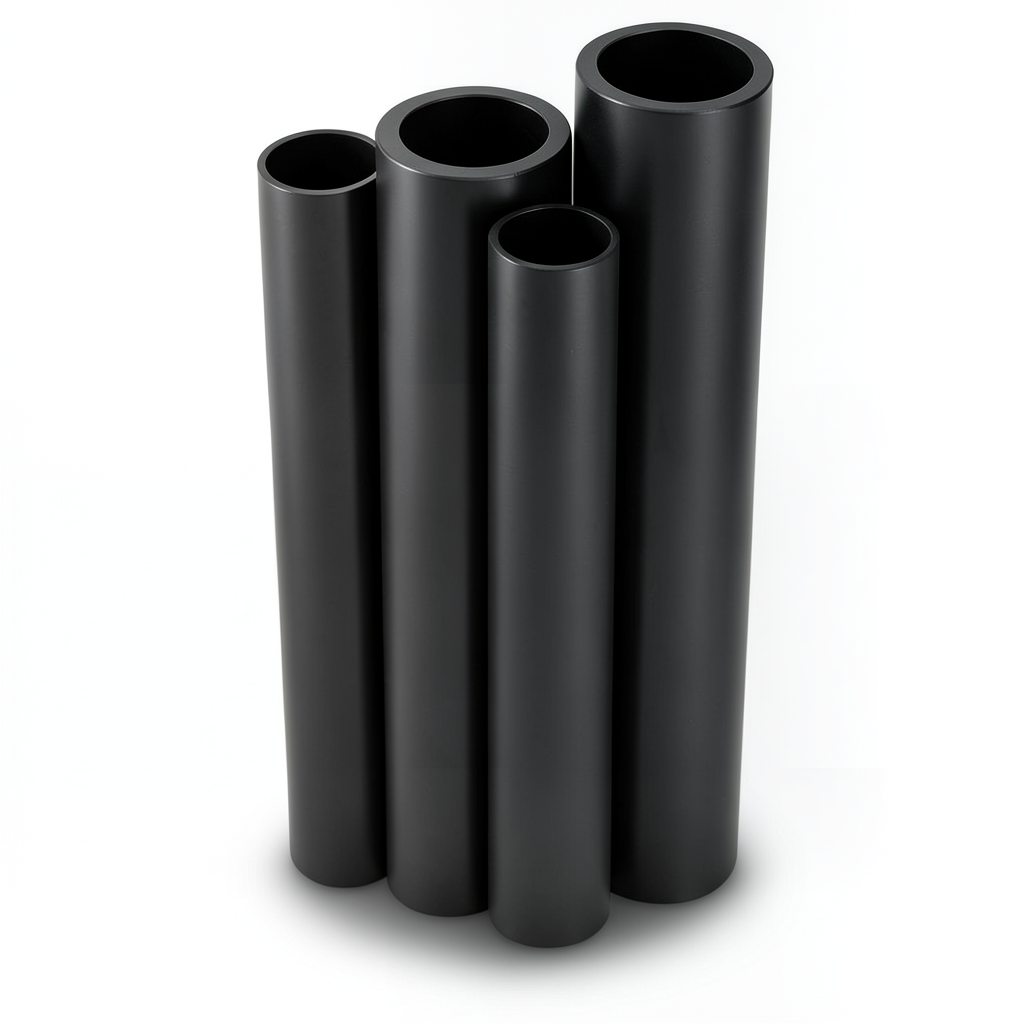 أنابيب HDPE الراجحي قطر خارجي 90 مم سمك 3 مم لون أسود
