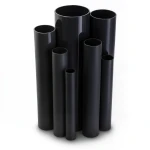مواسير UPVC ضغط 16 بار قطر خارجي 25 مم سمك 1.9 مم لون أسود
