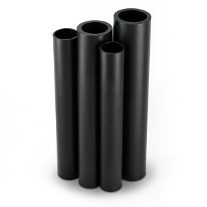 أنابيب HDPE الراجحي قطر خارجي 110 مم سمك 3.4 مم لون أسود