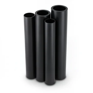 Al-Rajhi HDPE Pipes Outside Diameter 125 mm Thickness 3.9 mm Black