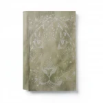 Patterned wallpaper, length 10 m, width 0.70 m, olive beige color, model 13061