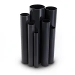 مواسير UPVC ضغط 6 بار قطر خارجي 63 مم سمك 1.9 مم لون أسود