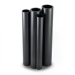 مواسير HDPE قطر خارجي 250 مم سمك 7.7 مم لون أسود